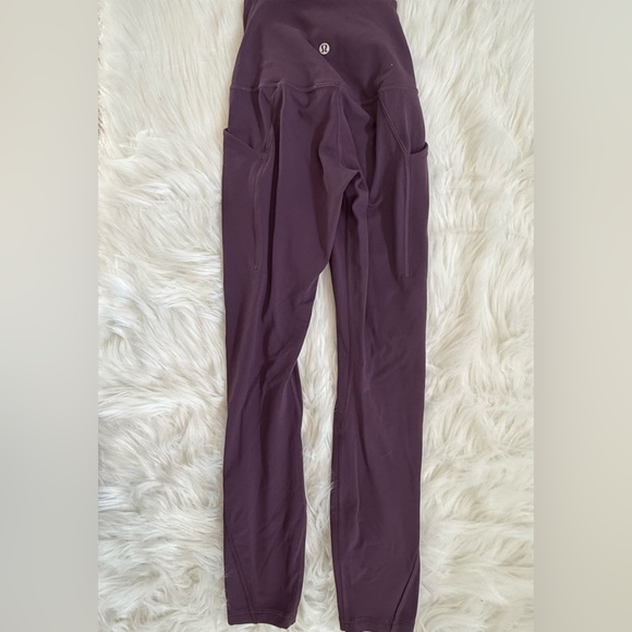 lululemon Align 25” Deep Purple Leggings - Picture 4 of 5